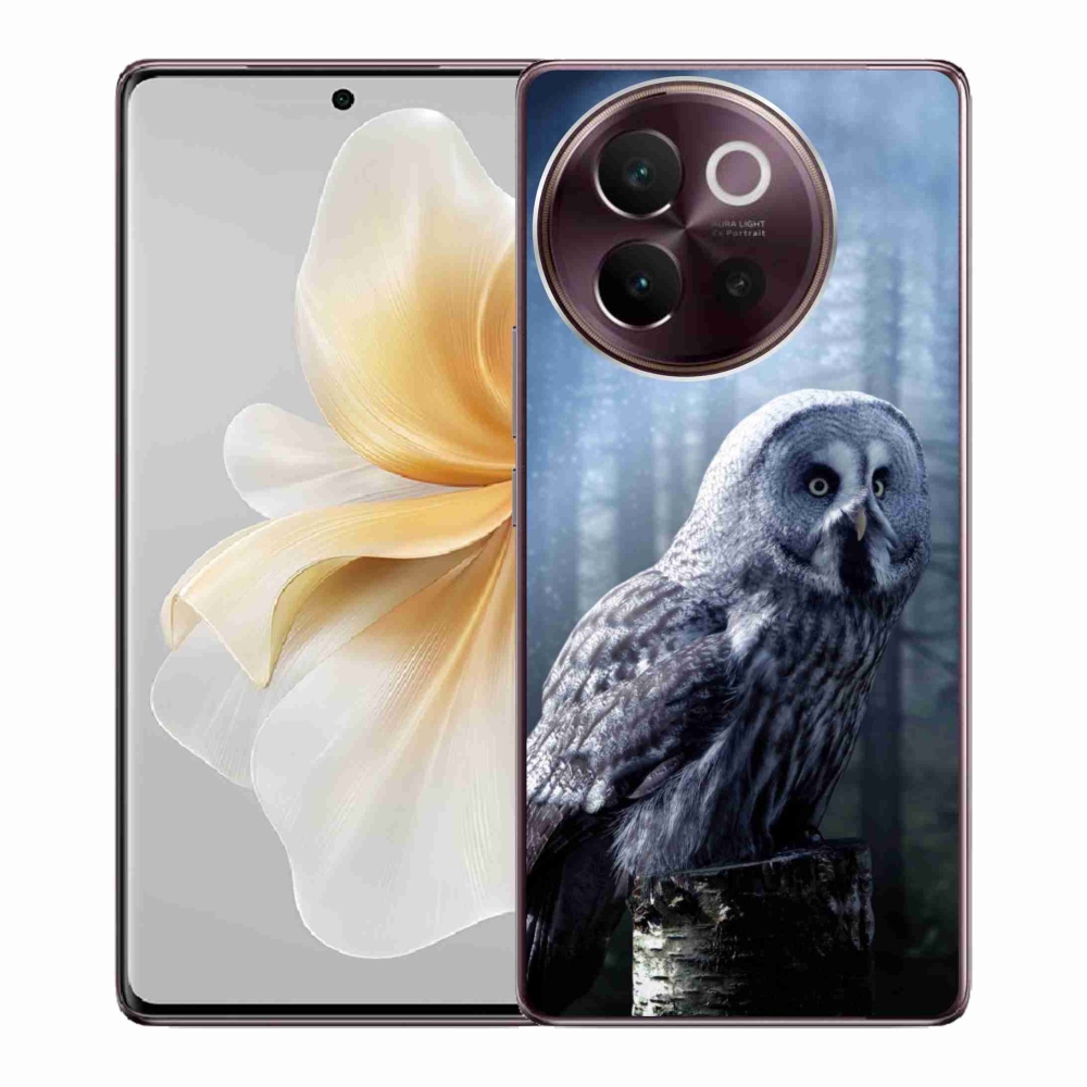 Gél borítás mmCase a Vivo V40 Lite 5G készülékhez - bagoly