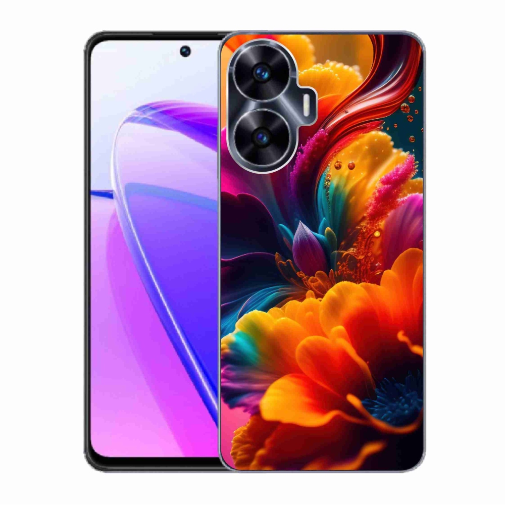 Gél borítás mmCase a Realme C55 készülékhez - absztrakt motívum 2