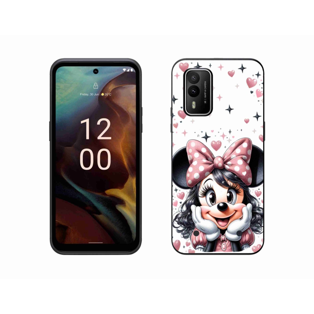 Zselés borítás mmCase a Nokia XR21 készülékhez - minnie