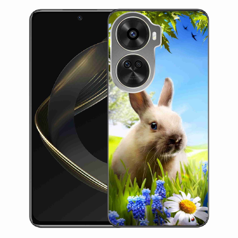 Gél borítás mmCase a Huawei Nova 12 SE számára - nyuszi