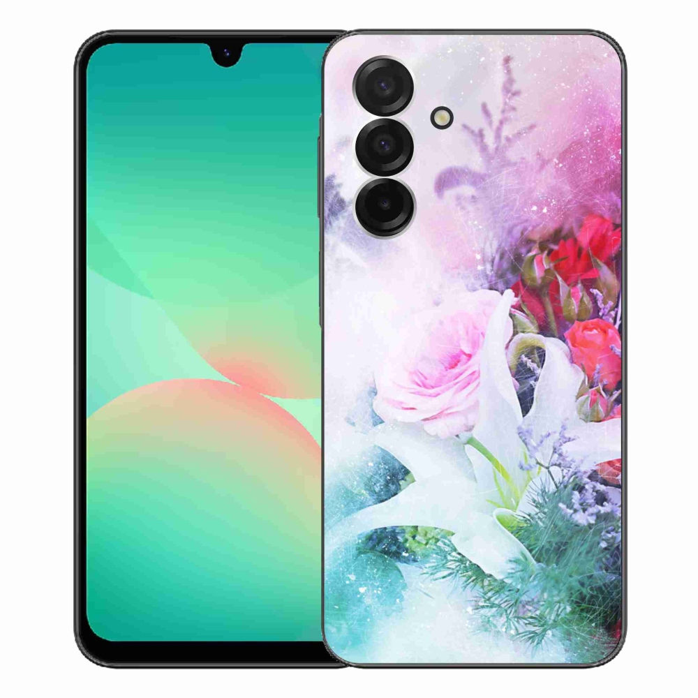 Gél borítás mmCase Samsung Galaxy A26 5G - virágok 4