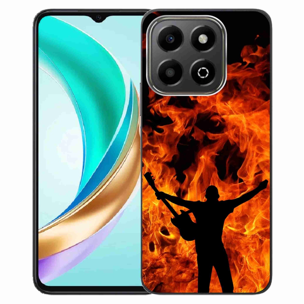 Gél borítás mmCase a Honor X6b számára - zenész és tűz