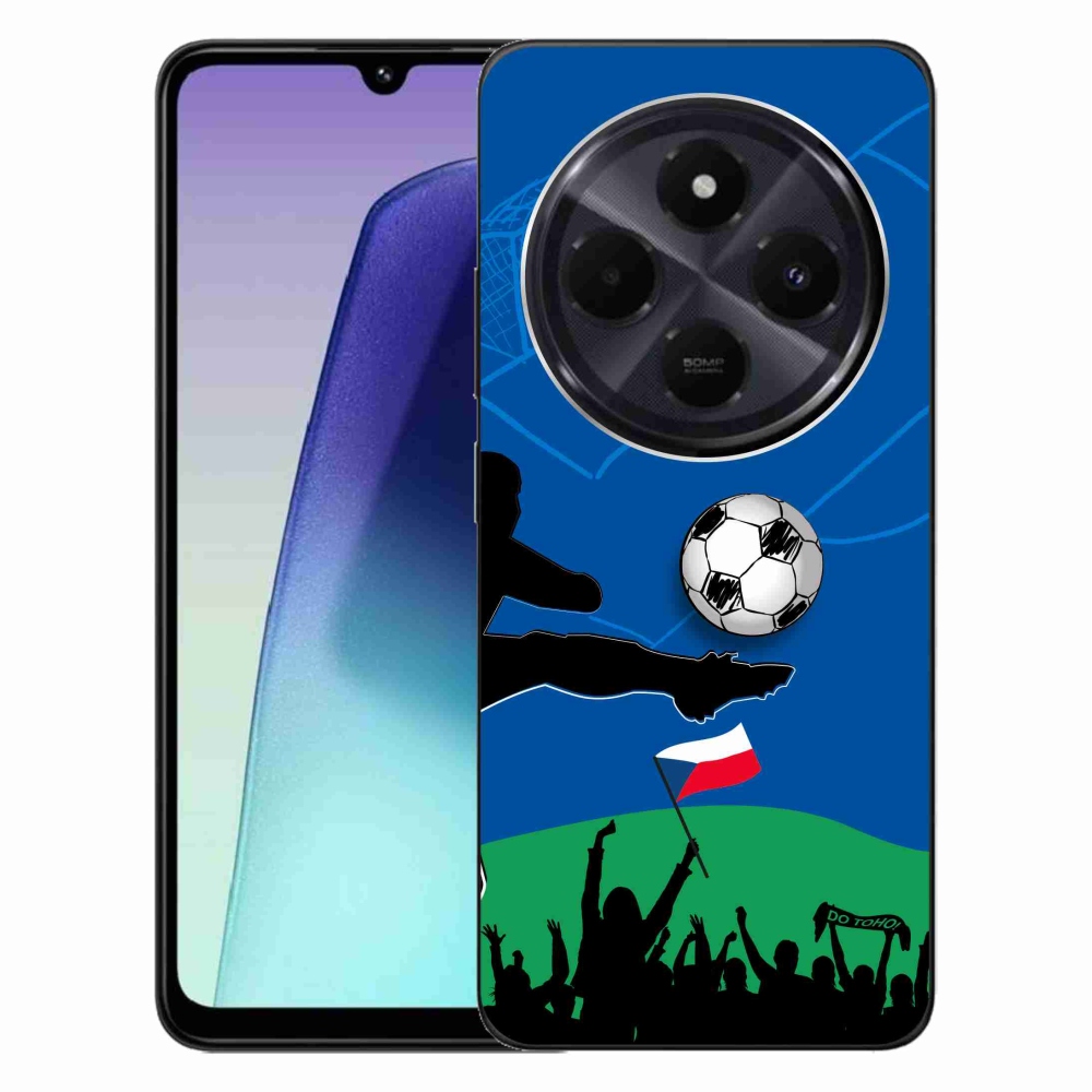 Gél borítás mmCase a Xiaomi Redmi 14C/Poco C75-hez - futballszurkolóknak