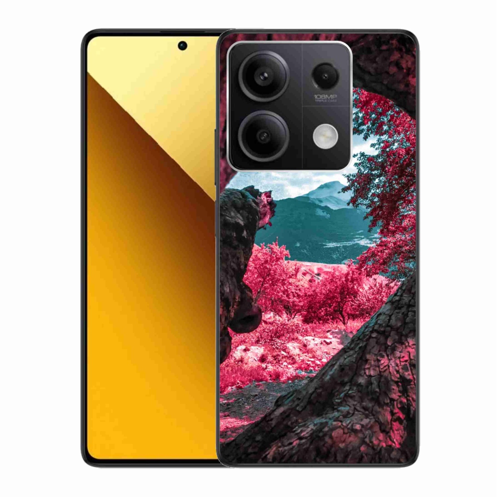 Gél borítás mmCase a Xiaomi Redmi Note 13 5G-hez - hegyi kilátás