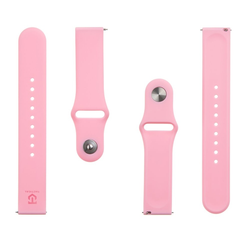 Taktikai 435 Szilikon szíj 20mm rózsaszínű