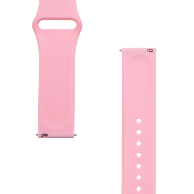 Taktikai 435 Szilikon szíj 20mm rózsaszínű