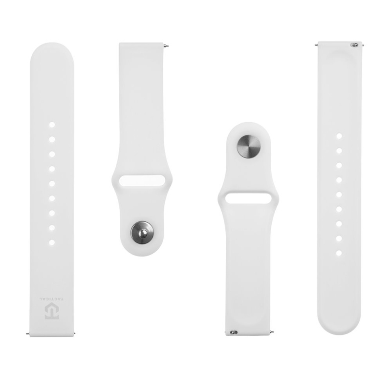 Tactical 436 Szilikon szíj 20mm Fehér