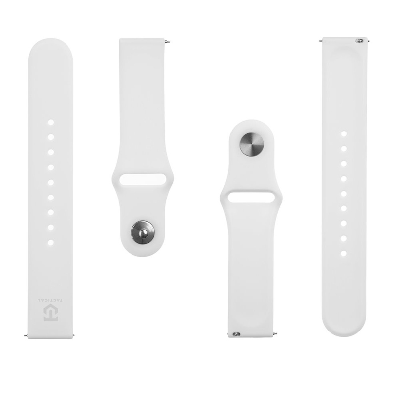 Tactical 436 Szilikon szíj 20mm Fehér