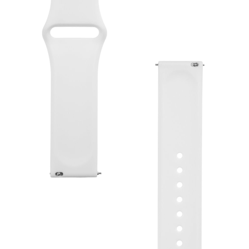 Tactical 436 Szilikon szíj 20mm Fehér