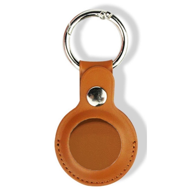 Taktikai Airtag Beam bőr barna