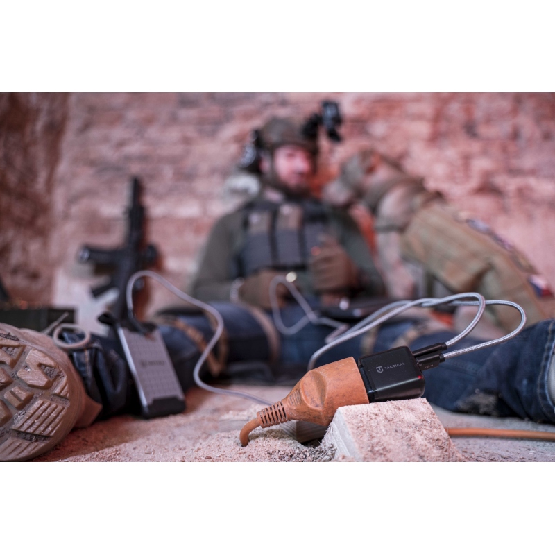 Taktikai alapdugó kettős 20W fekete