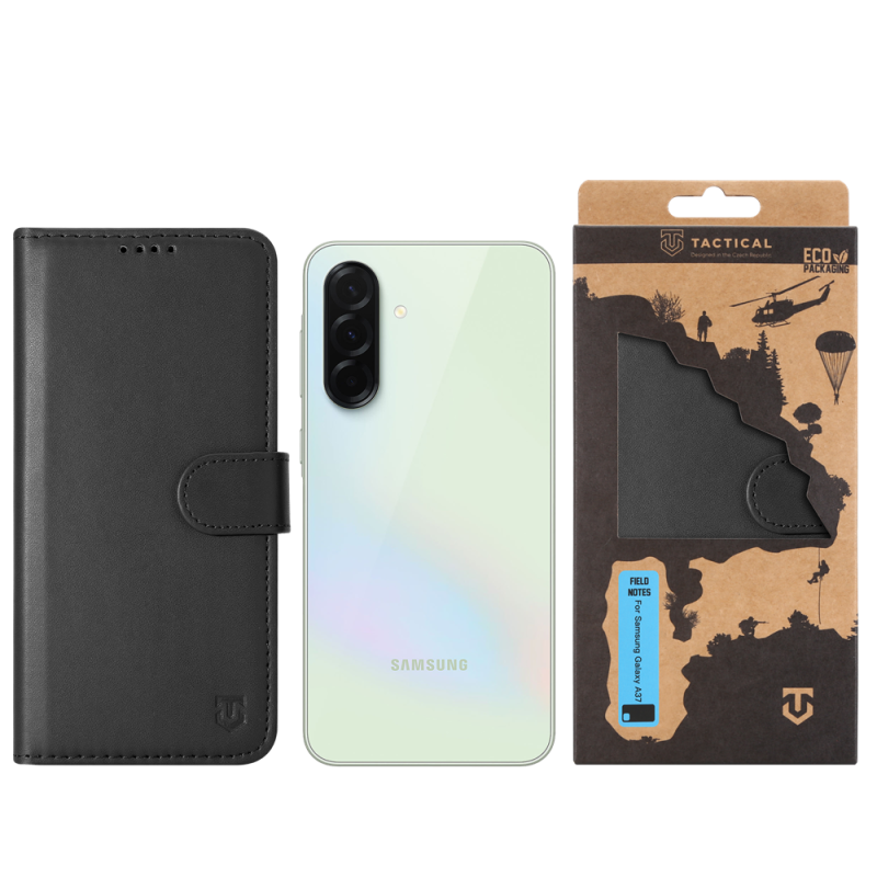 Taktikai terepi jegyzetek a Samsung Galaxy A37 fekete változatához