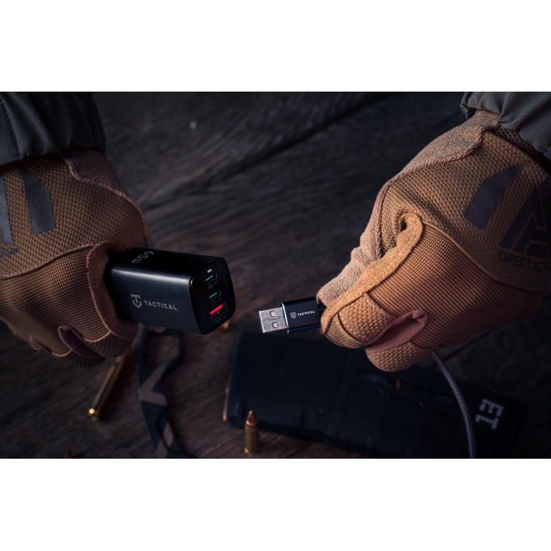 Taktikai FlashBang GaN 65W fekete