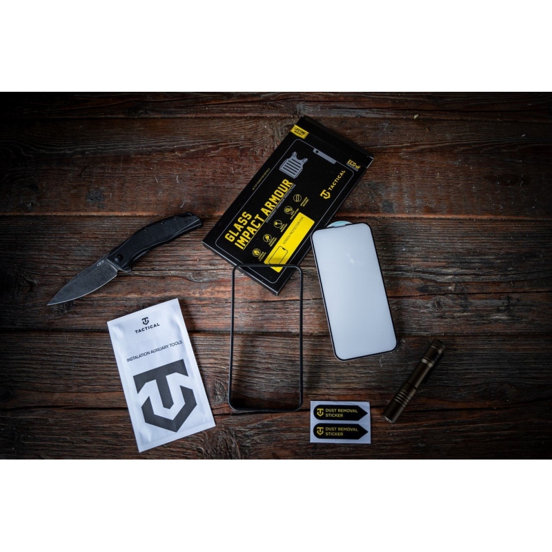 Tactical Glass ütésálló páncélüveg Apple iPhone 13/13 Pro/14/16e/17e készülékhez