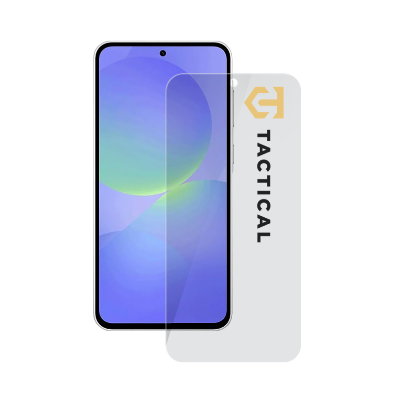 Taktikai üvegpajzs 2.5D üveg Samsung Galaxy A37 Clearhez