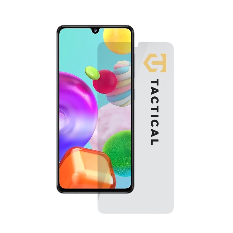 Taktikai üvegpajzs 2.5D üveg Samsung Galaxy A41 Clear számára
