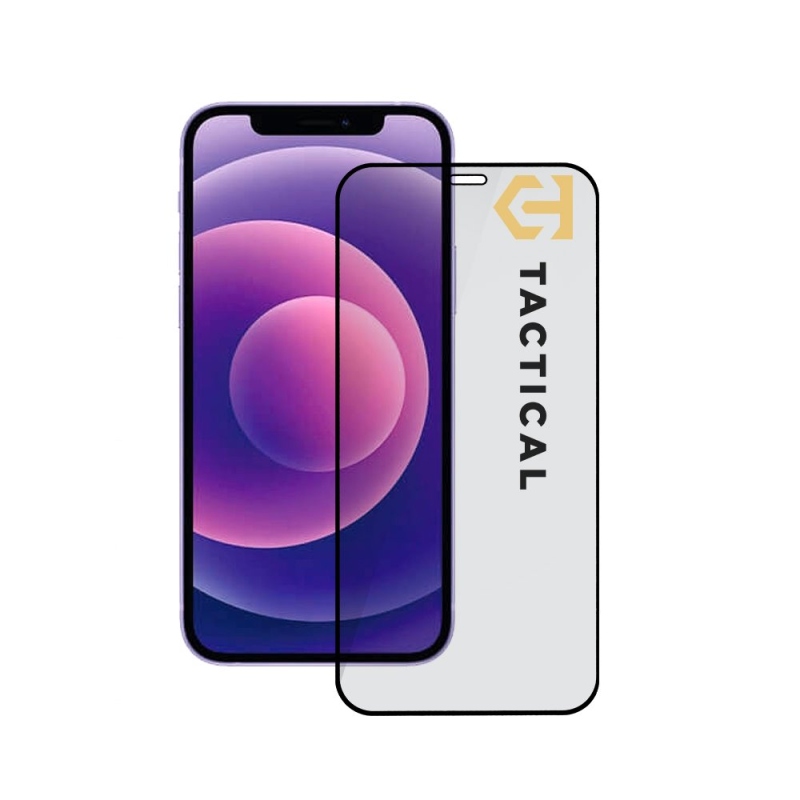 Tactical Glass Shield 5D üveg az Apple iPhone 12 Mini készülékhez Fekete