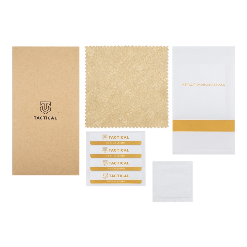 Taktikai üvegpajzs 5D üveg a Samsung Galaxy A51 fekete készülékhez