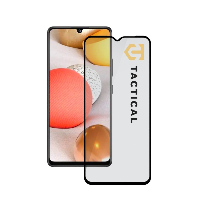 Taktikai üvegpajzs 5D üveg Samsung Galaxy M12/A32 5G/A12/A12/A02s Fekete
