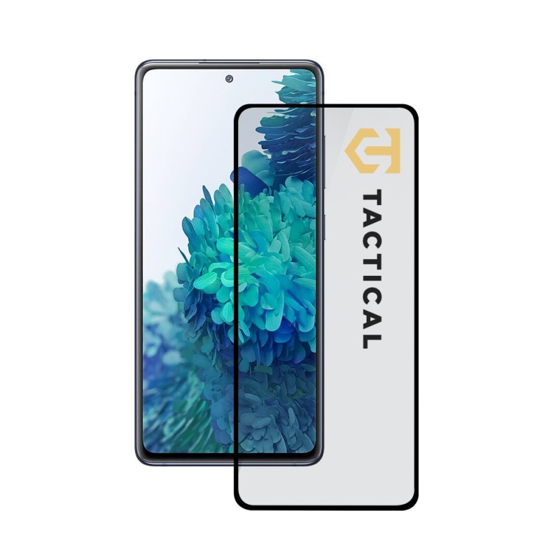 Taktikai üvegpajzs 5D üveg Samsung Galaxy S20 FE Fekete