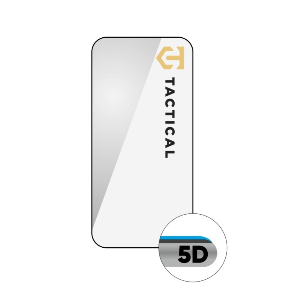 Taktikai üvegpajzs 5D üveg Xiaomi 15T/15T Pro fekete színhez