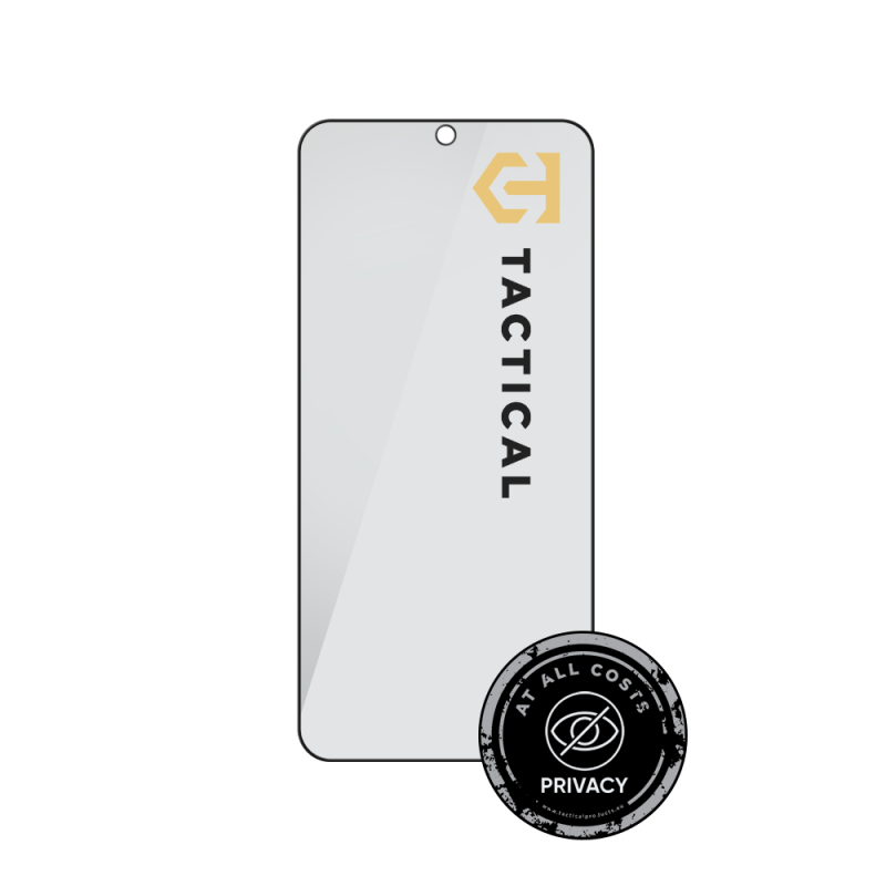 Taktikai üveg pajzs Privacy Stealth 5D üveg Samsung Galaxy A57 fekete