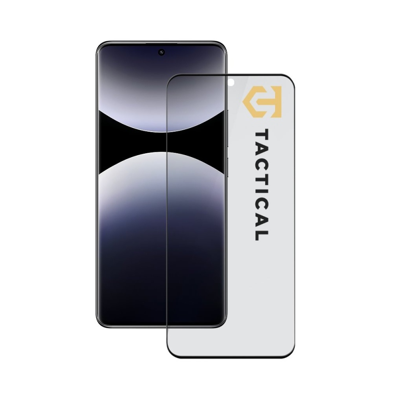 Taktikai üvegpajzs Privacy Stealth 5D üveg a Xiaomi Redmi Note 14 Pro 4G/5G/Poco X7 5G fekete számára