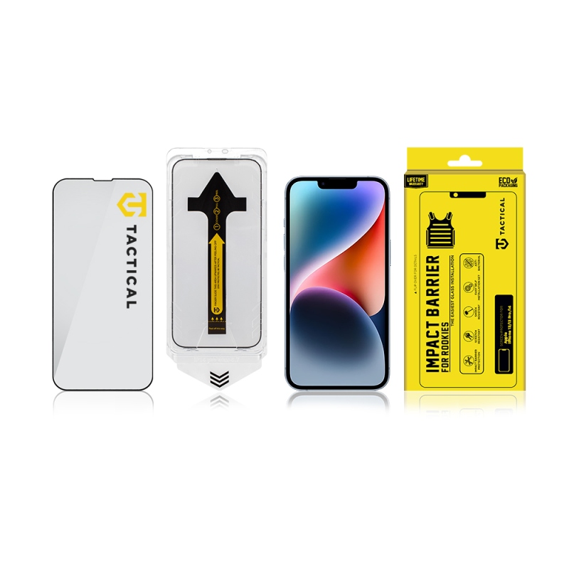 Taktikai ütközésgátló újoncoknak Apple iPhone 13/13 Pro/14/16e/17e készülékhez