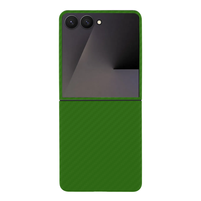 Taktikai MagForce Aramid borító a Samsung Galaxy Z Flip 7 zöld varangyhoz