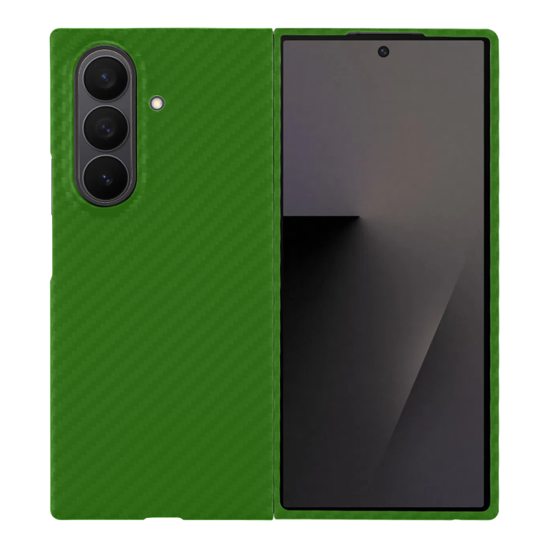 Taktikai MagForce Aramid borító a Samsung Galaxy Z Fold 7 zöld varangyhoz