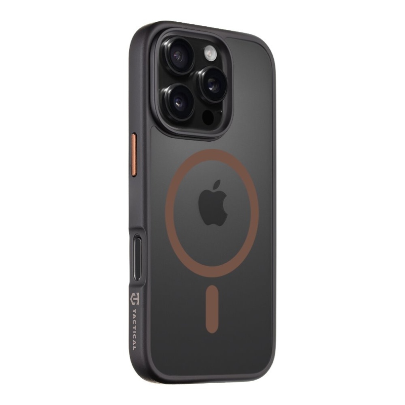 Taktikai MagForce Hyperstealth 2.0 borító iPhone 16 Pro fekete/Moucha Moose számára