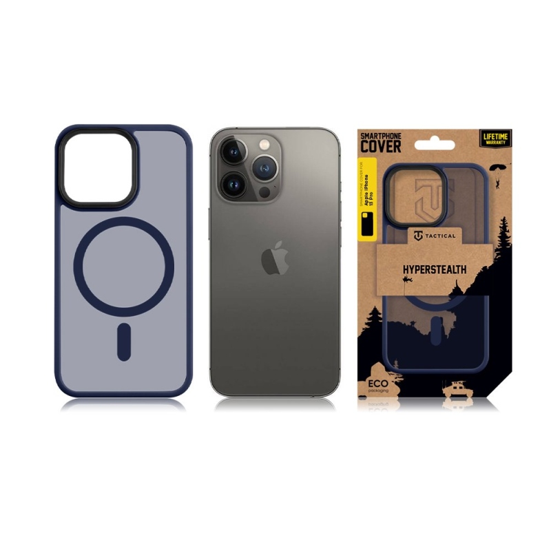 Tactical MagForce Hyperstealth védőburkolat iPhone 13 Pro készülékhez Deep Blue