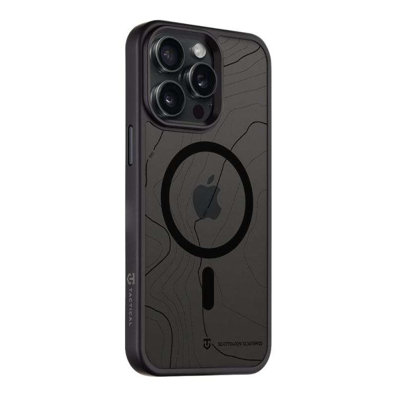 Taktikai MagForce Hyperstealth Sika borító iPhone 15 Pro Max aszfalthoz