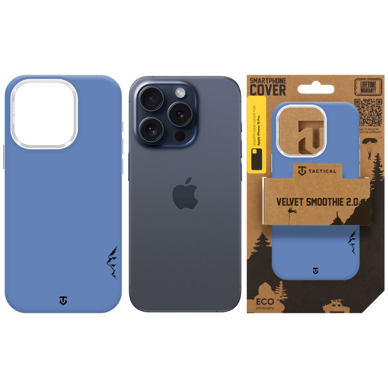Tactical MagForce Velvet Smoothie 2.0 tok az Apple iPhone 15 Pro Avatar modellhez