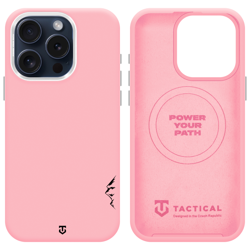 Tactical MagForce Velvet Smoothie 2.0 tok az Apple iPhone 15 Pro-hoz, Pink Panther