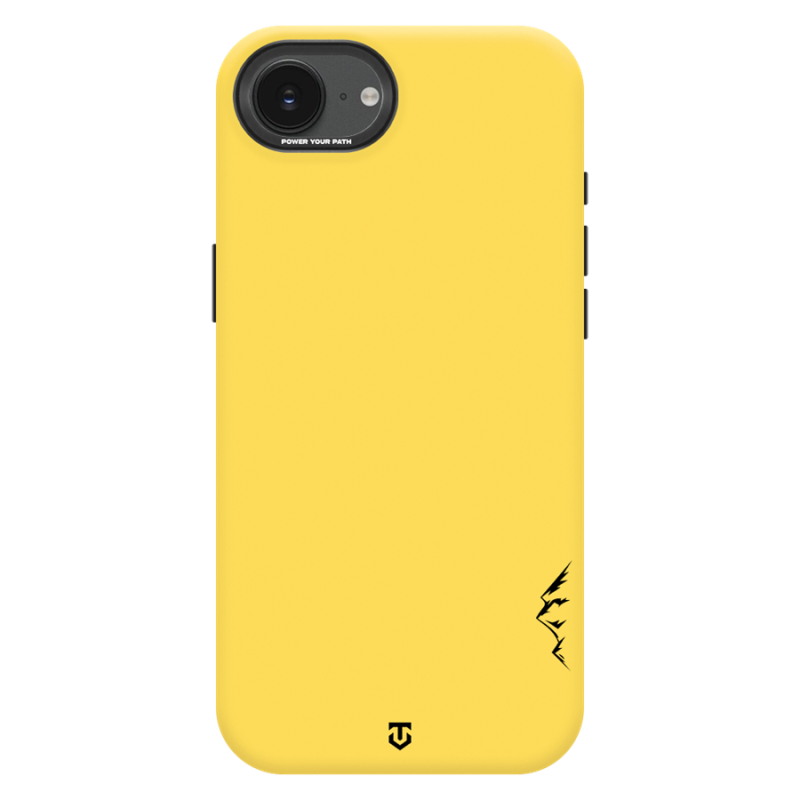 Tactical MagForce Velvet Smoothie 2.0 tok az Apple iPhone 16e/17e-hez, banánszínű