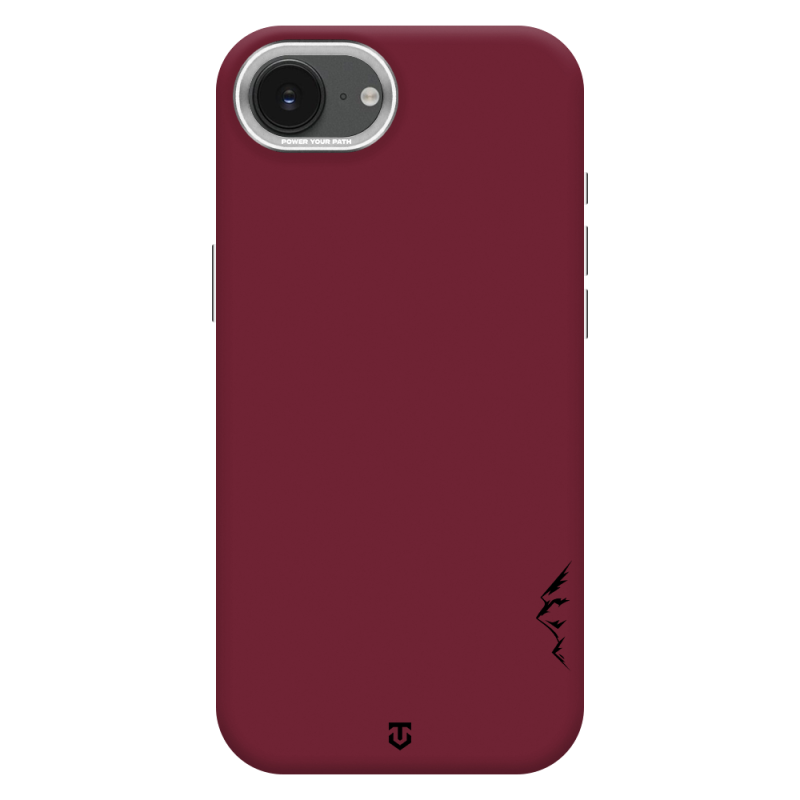 Tactical MagForce Velvet Smoothie 2.0 tok az Apple iPhone 16e/17e-hez, bordó