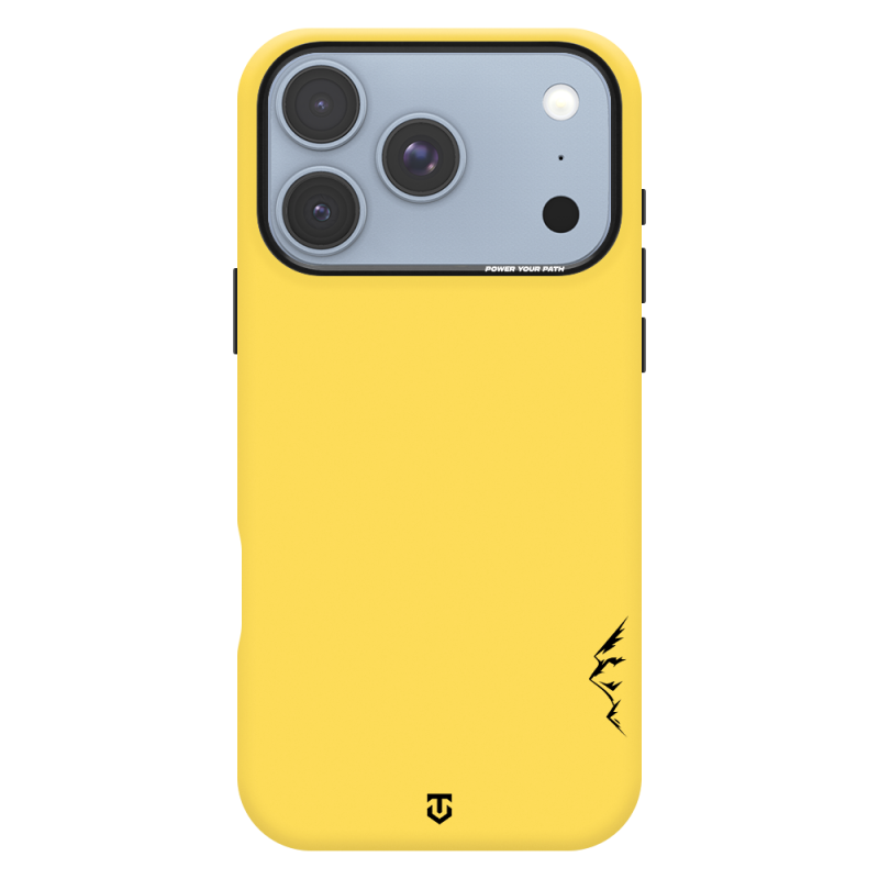 Tactical MagForce Velvet Smoothie 2.0 tok az Apple iPhone 18 Pro/17 Pro-hoz, banánszínű