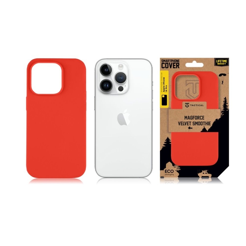 Tactical MagForce Velvet Smoothie tok az Apple iPhone 14 Pro-hoz, Chili színben