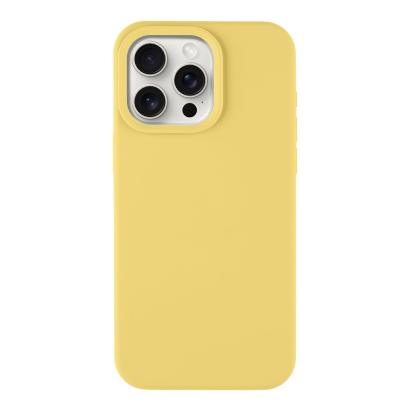 Taktikai MagForce bársony Smoothie borító Apple iPhone 15 Pro Max banánhoz