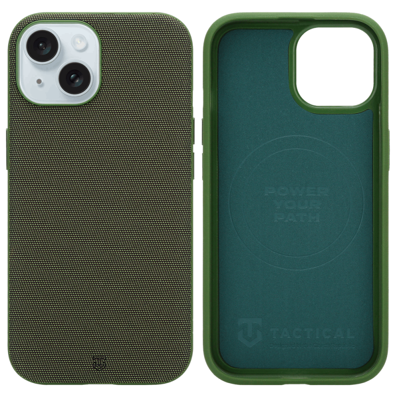 Tactical MagForce WEARe tok az Apple iPhone 15-hez, Forest Green színben