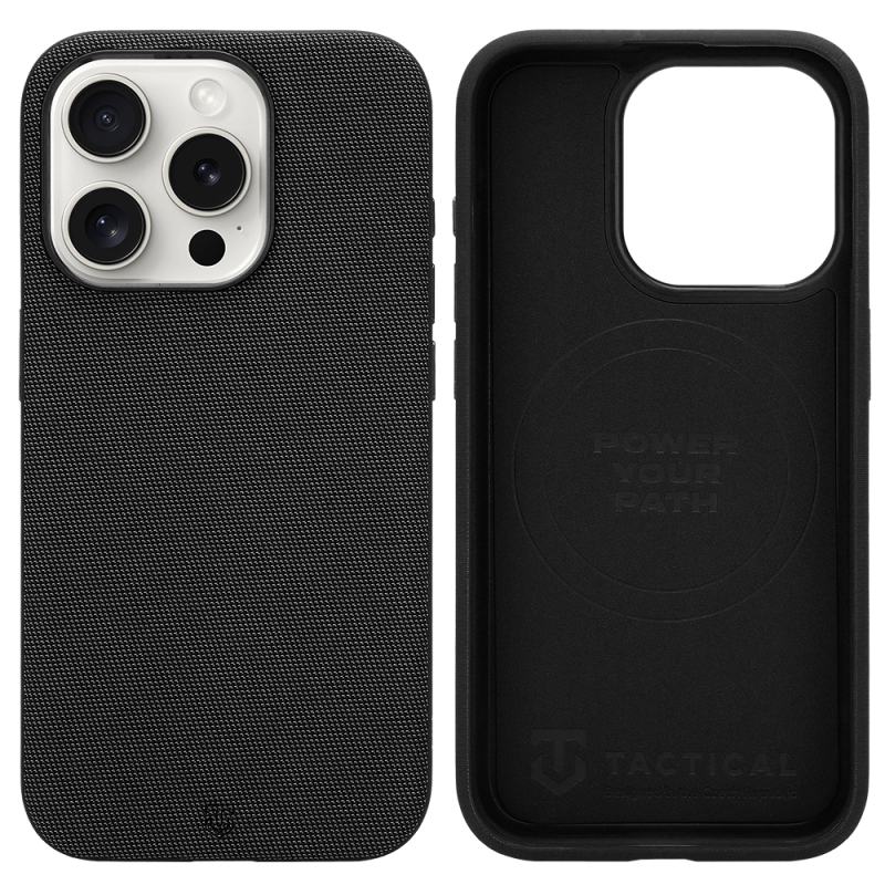 Tactical MagForce WEARe tok az Apple iPhone 15 Pro-hoz, fekete