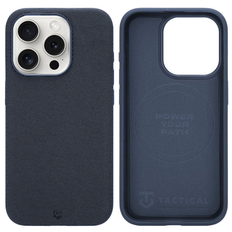 Tactical MagForce WEARe tok az Apple iPhone 15 Pro-hoz, kék