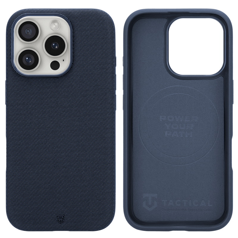 Tactical MagForce WEARe tok az Apple iPhone 16 Pro-hoz, kék