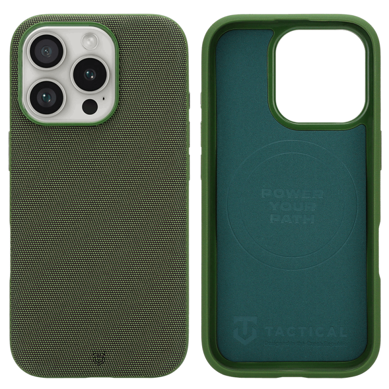 Tactical MagForce WEARe tok az Apple iPhone 16 Pro-hoz, erdőzöld