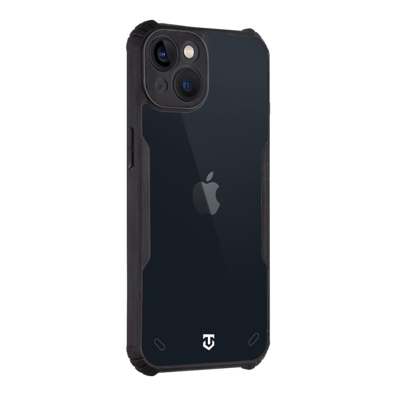 Tactical Quantum lopakodó védőburkolat Apple iPhone 13 készülékhez Clear/Black (átlátszó/fekete)