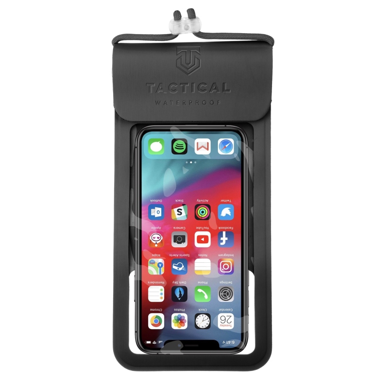 Taktikai fröccsenő tasak L/XL aszfalt