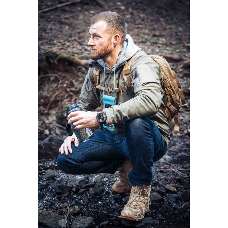 Taktikai fröccsenő tasak L/XL aszfalt