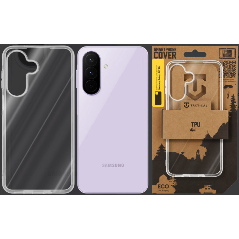 Taktikai TPU borítás Samsung Galaxy A27 5G átlátszóhoz