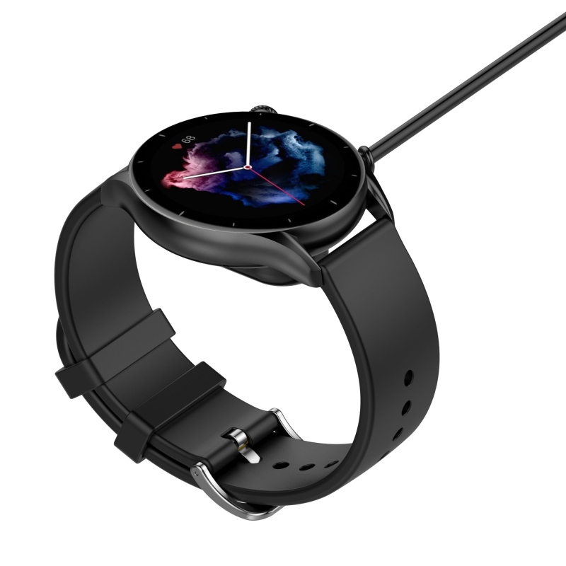 Taktikai USB töltőkábel Amazfit GTR3/GTR3 PRO/GTS3/T-Rex 2 készülékhez